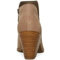 thumbnail image 3 of Aqua College Womens Nellie Suede Ankle Booties, 3 of 3
