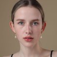 thumbnail image 6 of APSVO 18K Gold Plated Drop Earrings for Women Hypoallergenic June Birthstone Dangle Earrings with Purple Alexandrite Birthday Christmas Jewelry Gifts Teen Girls Stocking Stuffers Kids, 6 of 6