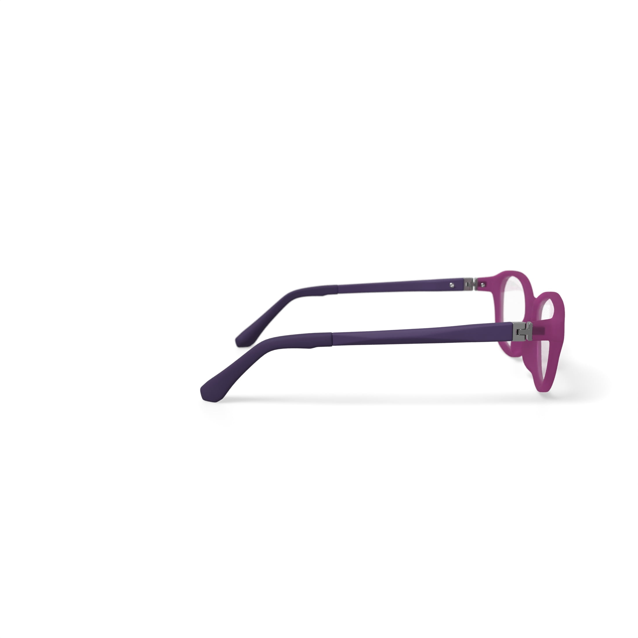 Adolfo Youth Majorette Square Prescription Eyeglasses with Case, Pink