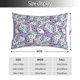 thumbnail image 2 of Balery Lavender Flowers Funda de Cojín Estampada, Regalos para Mujeres, Regalos de Amor para Ella, Regalos para Novia o Esposa, Funda de Almohada-16"x24", 2 of 6