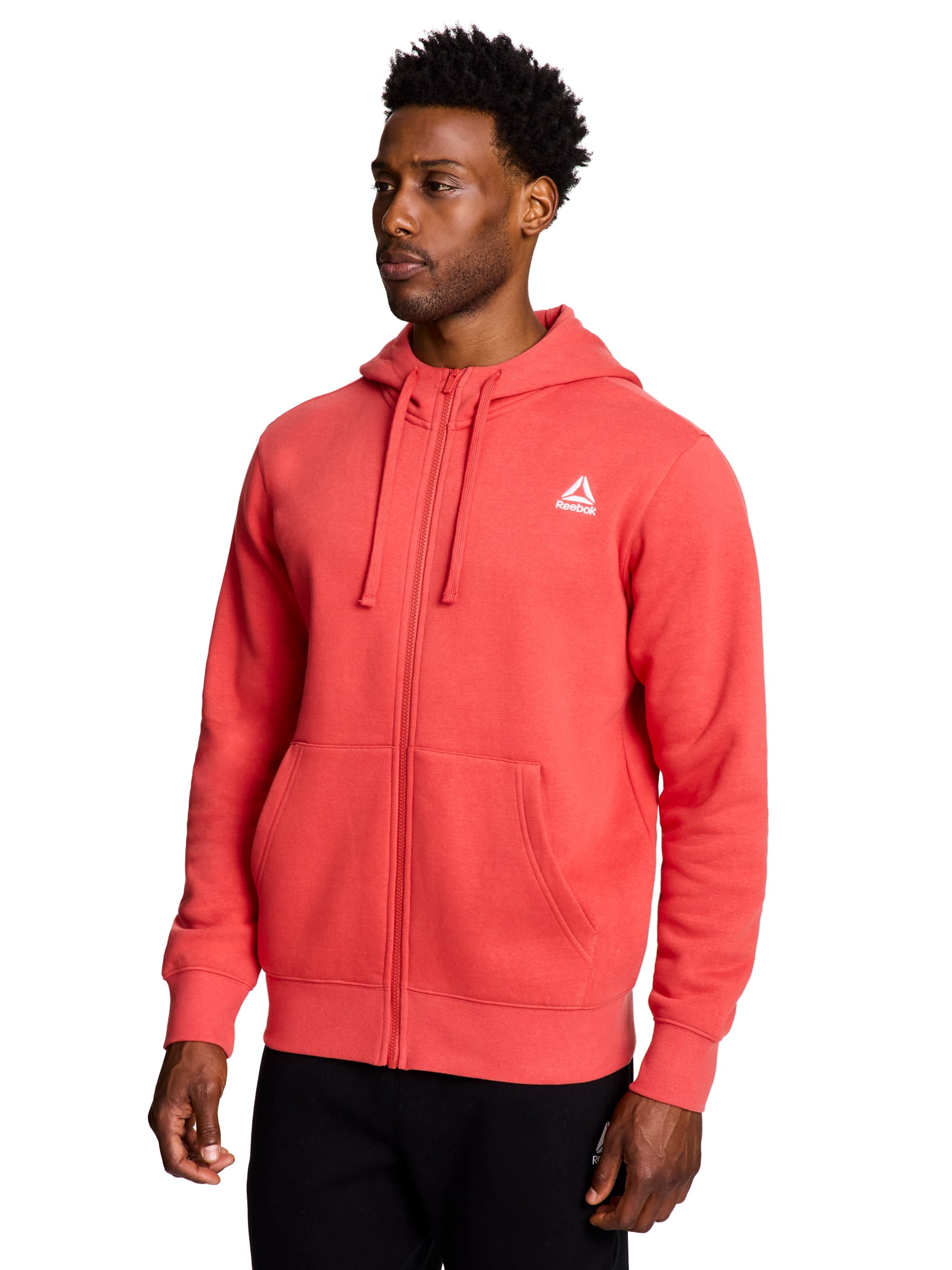 Reebok Men's and Big Men's Game Day Full Zip Hoodie, Sizes XS-5XL