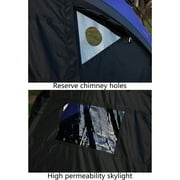 Spacious Outdoor Tent for Family Camping with Extended Front and Canopy Easy Setups, Easy Setups Watertight Camp Tent