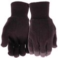 thumbnail image 2 of Guantes de trabajo Jersey Boss, unisex, color marrón, talla L, 2 pares, 2 of 2