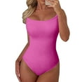 thumbnail image 2 of Bodysuit for Women Tummy Control Shapewear Seamless Sculpting Thong Body Shaper Tank Top, 2 of 6