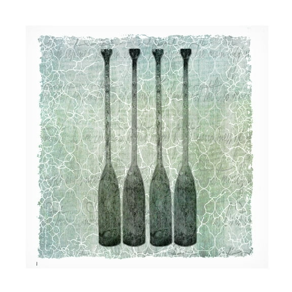 LightBoxJournal 'Life Is Better At The Lake Oars' Canvas Art