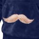 thumbnail image 4 of Ceisia Cozy Fleece-Lined Mens Loose Fit Santa Style Color Block Hooded Sweatshirt Gifts, 4 of 5