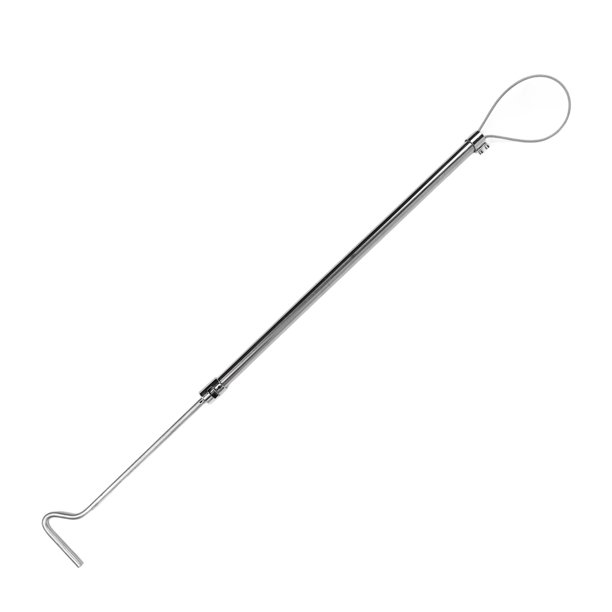 Herramientas Para Atrapar Postes De Control De Animales, Soporte Para Cerdos De Cuerda De Alambre Grueso Ajustable De Acero Inoxidable Para Ganado