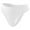 White, variant on Seamless Thongs for Women Plus Size Tummy Control Thongs Cotton Soft Stretch Thong Panties Underwear White 2XL