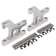 thumbnail image 2 of 2 Piezas 1: Metal Rc pensión Inferior para CC01 Camiones de Orugas Accesorios de Bricolaje - blanco Yotijar Brazos oscilantes inferiores delanteros, 2 of 3