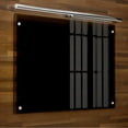 thumbnail image 4 of CRILSTYLEO 6 Sets Floating Frame Hardware Easy Installation Silver Brackets For Photo Frames, 4 of 6