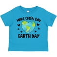 thumbnail image 3 of Inktastic Make Every Day Earth Day with Hearts and Stars Boys or Girls Toddler T-Shirt, 3 of 5