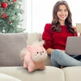 thumbnail image 5 of Vfedsrsge Soft Short Plush Stuffed Toy - Sofa Decor & Companion Doll, Christmas/Birthday Gift, Non-Toxic for Ki-ds & Adults Home Decoration, 5 of 6
