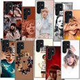 thumbnail image 2 of Funda transparente para teléfono Singer T-Taylors S-Swifts para Samsung Galaxy S21 S20 S23 FE S24 S22 Ultra Capa S10 S9 S8 Plus S10E, 2 of 5