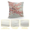 thumbnail image 4 of FUMJ Cute Flower Satin Pillowcase for Hair and Skin Japanese Flower Cherry Blossoms Pillowcase Soft Satin Cooling Pillow Covers No Zipper with Envelope Closure Standard, 4 of 5