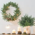 30PCS Christmas Artificial Pine Branches Faux Cedar Picks Floral
