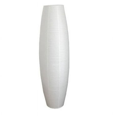 Rice Paper Floor Lamp Tall Lights Living Room Decor Special Stand Beside Only Lampshade