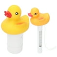 thumbnail image 1 of Pool Chlorine Floater, Duck Shaped Adjustable 2Pcs Water   For Pond For Swimming Pool, 1 of 8