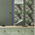 thumbnail image 5 of Ambesonne Japanese Peel & Stick Wallpaper for Home, Cherry Floral Vintage Art, 13"x36", Reseda Green Soft Pink, 5 of 5