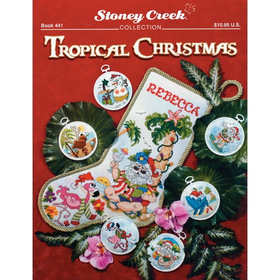 Stoney Creek Tropical Christmas Cross Stitch Bk