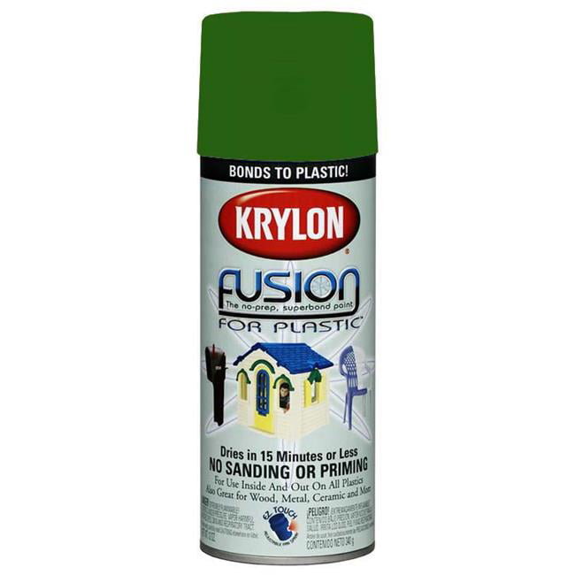 Krylon Division 2327 12 Oz Spring Grass Fusion Spray Paint - Walmart.com