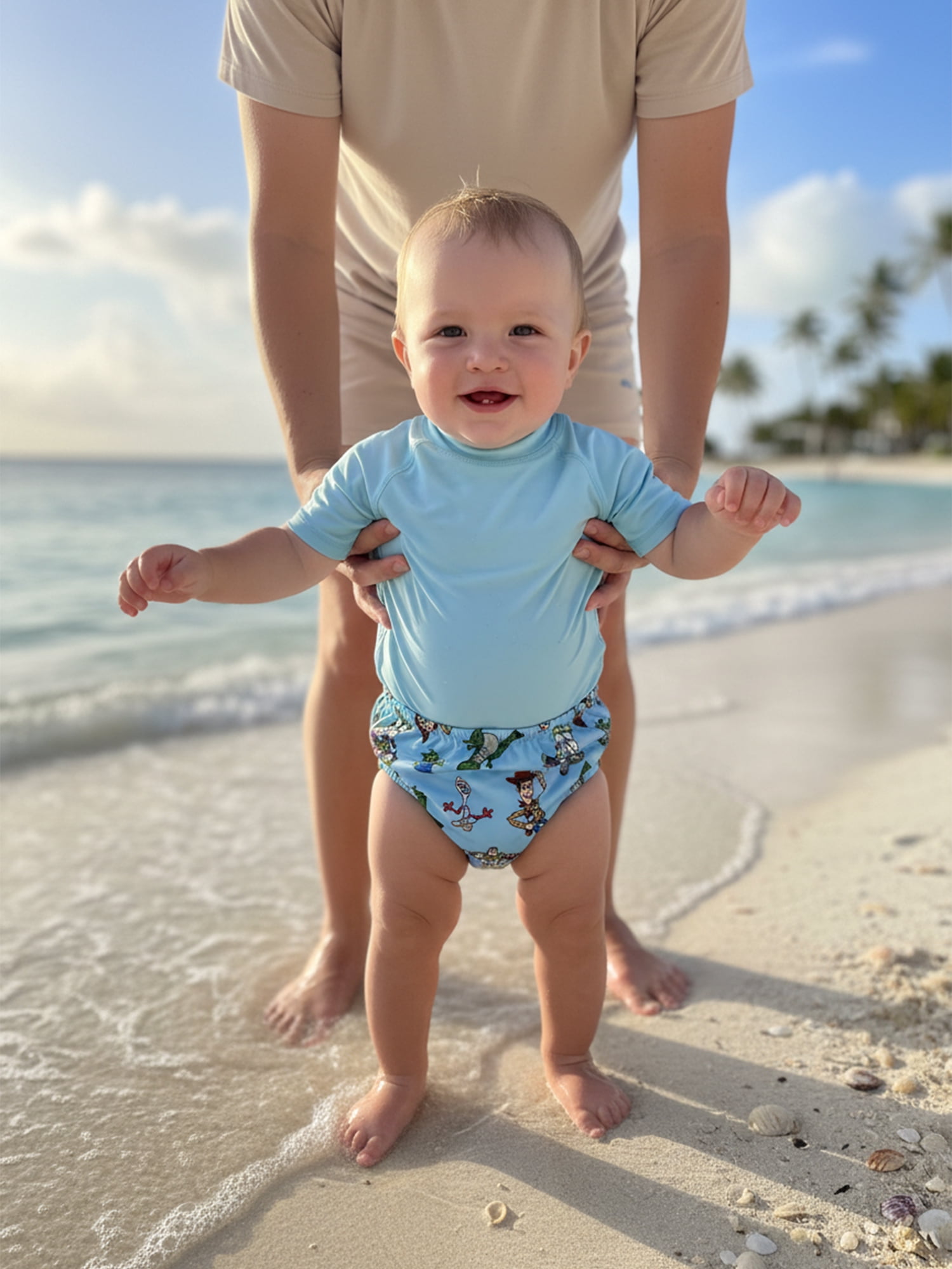 Character Baby Swim Diaper Cover, Sizes 0/3M-12M