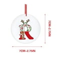 thumbnail image 2 of Puntoco Colgante Acrílico Navideño 26 Letras Ciervo R, Decoración Del Hogar, 2 of 4