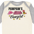 thumbnail image 4 of Inktastic Pawpaw's Little Cowgirl with Cowgirl Hat and Boots Girls Long Sleeve Baby Bodysuit, 4 of 5