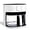 Cream - White, variant on COOK WITH COLOR Air Fryer, Glass Basket, 4Qt, 1200W with 6 Presets, Sand