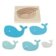 thumbnail image 3 of Rompecabezas De Animales Con Tarjetas, De Combinación De Formas, Rompecabezas DIY, Para De 2-3 , 15x11x2.3cm, 4 Para Elegir Pescado Salvador Rompecabezas de madera para educación temprana, 3 of 10