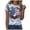 Light Blue, variant on mgoYE Women T-Shirt 2XL 250th Anniversary USA T-Shirt 4th of July Shirt Women 250 Years American Anniversary Shirt American Flag Stars Fireworks Graphic Tee Tops|Dark Blue M