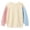 Sky Blue, variant on FAIOROI Boys Girls Fleece Color Block Sweatshirt Long Sleeve Pullover for Fall Winter 3-4T