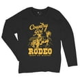 thumbnail image 5 of Country Girl Rodeo Women's Long Sleeve T-shirt Vintage Cowgirl, 5 of 7