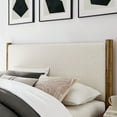 thumbnail image 4 of Modway Maven Full Size Fabric Upholstered Platform Bed in Ivory Walnut, 4 of 9