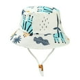 thumbnail image 4 of Byoo Boy Zebra Jungle Printed Bucket Hat Wide Brim Sun Protection Adjustable Beach Hiking Fishing Hat, 4 of 5