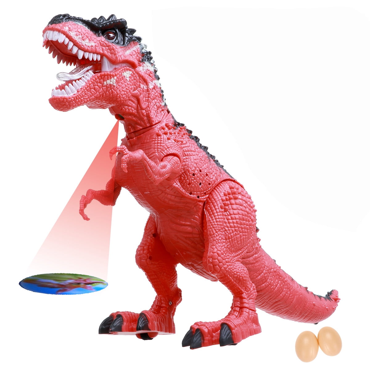 Electric Kids Children Walking Dinosaur T-Rex Figure Toys With Light Sound Gift 
