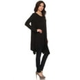 thumbnail image 2 of Women's Trendy Style Long Sleeves Solid Tunic Top, 2 of 4