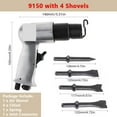 thumbnail image 1 of 3/8'' 120mm Air Hammer Professional Handheld Pistol Gas Shovels Small Rust Remover Cutting Pneumatic Tool Air Chisel ,Powerhouse Performance, 1 of 7