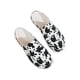 thumbnail image 1 of Sonducket Pantuflas de lona cómodas para mujer de 2 piezas con parte inferior antideslizante, zuecos y mulas de tela suave y cómoda para mujer Calzado vaca 36.1, 1 of 6
