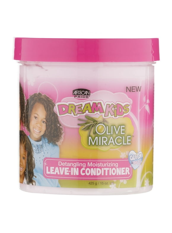 African Pride Dream Kids Olive Miracle Detangling Moisturizing Leave-in Conditioner, 15 oz