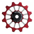 thumbnail image 4 of Wheel, Rear Derailleur Jockey Wheel Rear Derailleur Pulley 12T Bike Red, 4 of 8