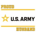 thumbnail image 3 of CafePress - Proud Army Husband Black And Gold Baseball Jersey - Cotton Baseball Jersey, 3/4 Raglan Sleeve Shirt, 3 of 4
