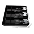 thumbnail image 2 of SOPOTUTU Compact Cash Register Insert Tray with Stainless Steel and Plastic for Store Counters, 2 of 8