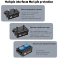 thumbnail image 2 of Collar de entrenamiento para perros 2 en 1 1000 metros - Collar antiladridos con receptor remoto, Ip67 impermeable y recargable ACTIVE Biensenido a ACTIVE, 2 of 5