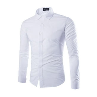 slim fit dress slacks Men's Blue Textured Cotton Slim Fit Formal Shirt With Double Cuffs main image 1