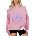 thumbnail image 2 of Karight Halloween Lace Ghost Sweatshirt, Coquette Ghost Halloween Flower Ghost Spooky Lace Ghost Sweatshirt, Unisex Shirt, 2 of 6
