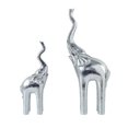 thumbnail image 1 of Estatuillas de estatua de 2 uds. Estatuillas de oficina para hijo artesanías Plata Zulema linda escultura, 1 of 8