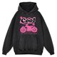 thumbnail image 2 of Sudadera con capucha para hombre, estilo retro, desgastada, con lavado desgastado, de 1997, con la frase "Let's Pursue Our Drea My Together", holgada, de gran tamaño, 100 % algodón, 2 of 5
