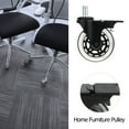 thumbnail image 4 of WHAMVOX 5Pcs Desk Chair Wheels Replacement for General Users 360-degree Swivel 11.8X3.7in, 4 of 8