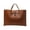large-brown, variant on Laptop Bag Computer Bag Laptop Briefcases Leather Laptop Tote Bag PC Carrying Case Large Capacity Handbag for Notebooks