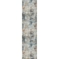 thumbnail image 2 of BERTHMEER 2'x8' Abstract Runner Rugs Contemporary for Hallway Entryway Entrance Bathroom Bedroom Kitchen Non Slip Washable Modern Indoor Rugs, Blue Multicolor, 2 of 5